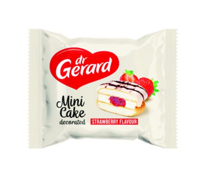 DR GERARD mini cake decorated 27.3g – Strawberry