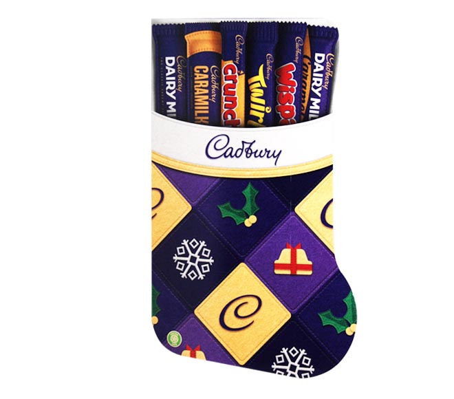 CADBURY Stocking Large Selection Box 6 Bars 170g