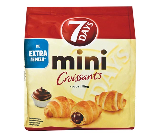 7DAYS Croissant mini with cocoa cream 103g