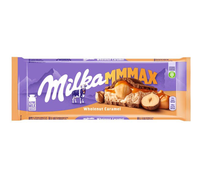 MILKA milk chocolate 300g – Toffee Wholenut