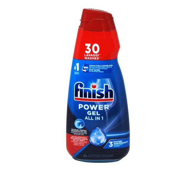 FINISH Power Gel All in 1 Max dishwasher detergent 600ml