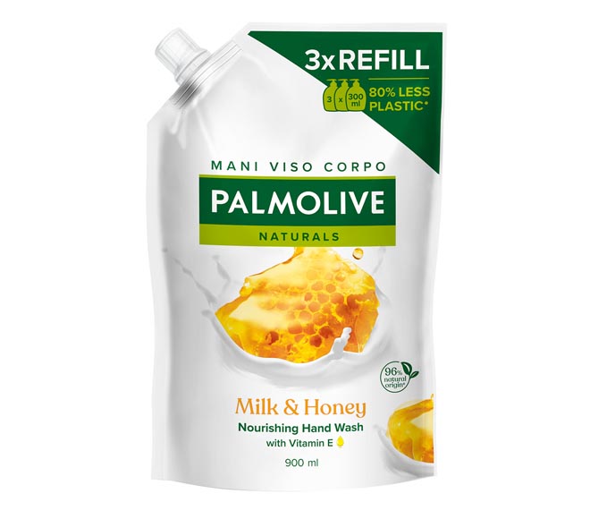 PALMOLIVE liquid hand wash refill 900ml – Milk & Honey