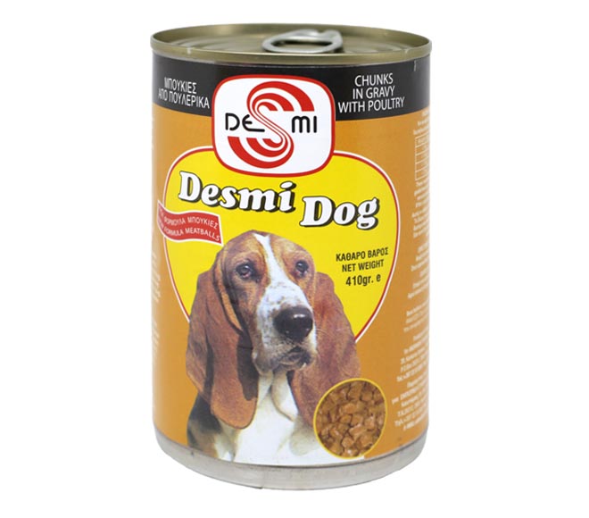 dog DESMI poultry chunks in gravy 410g