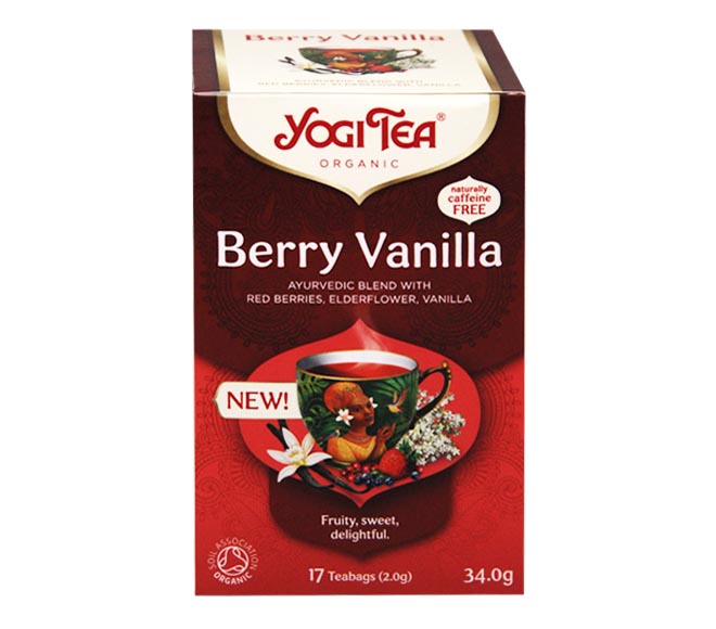 tea YOGI TEA organic 17pcs 34g – Berry Vanilla