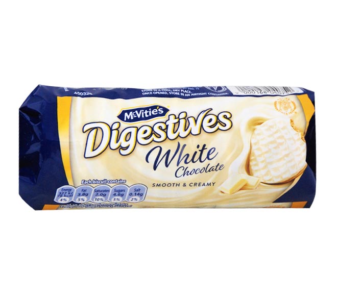 MC VITIES digestive white chocolate 232g