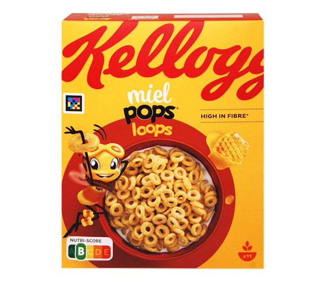 KELLOGGS miel pops loops 330g