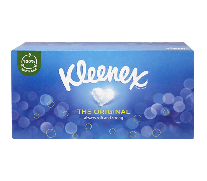 KLEENEX facial tissues THE ORIGINAL 80 sheets