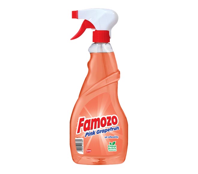 FAMOZO glass cleaner spray 750ml – Pink Grapefruit