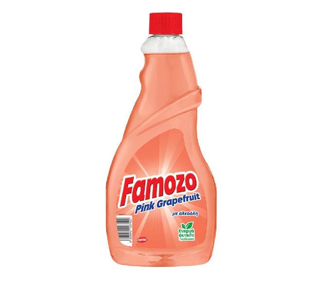 FAMOZO glass cleaner refill 750ml – Pink Grapefruit