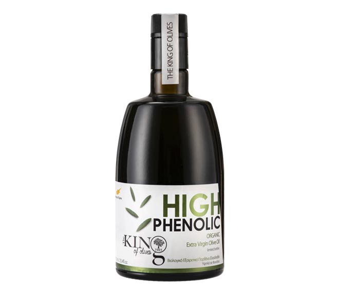 Olive oil KING OF OLIVES High Phenolic Organic extra virgin 750ml