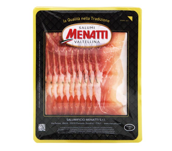 SALUMI MENATTI VALTELLINA Speck sliced 100g