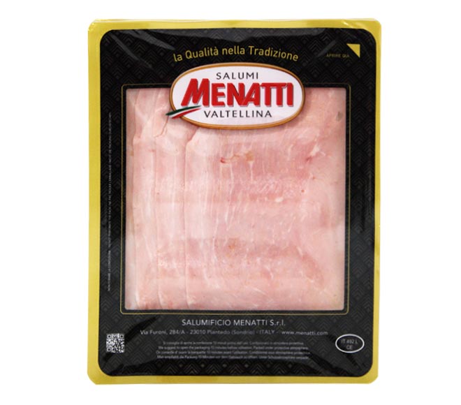 SALUMI MENATTI VALTELLINA Baked Prosciutto sliced 100g