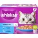cat WHISKAS Pouch - Fish Favourites in jelly 12 x 85g