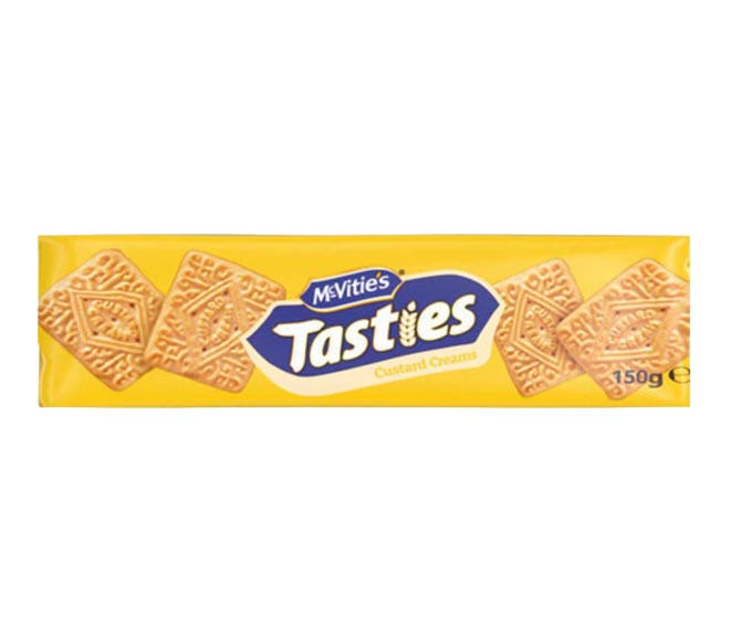 MC VITIES Tasties Custard Creams 150g