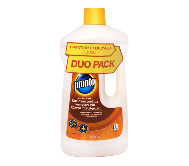 PRONTO liquid for wooden floors Duo Pack 2x1L