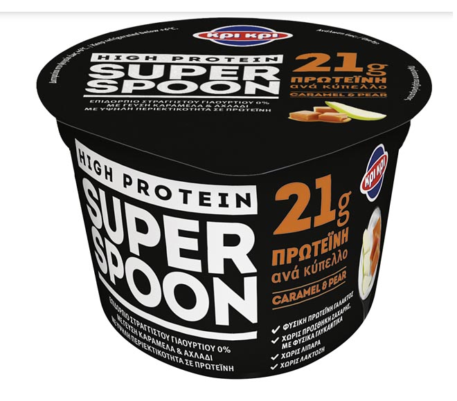 KRI KRI Super Spoon high protein 200g – Caramel Pear