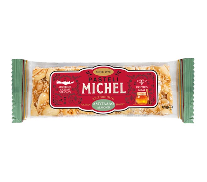 MICHEL Pasteli brittle with honey and almond 65g