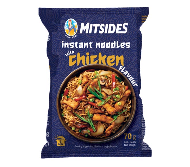 noodles MITSIDES instant chicken flavour 70g