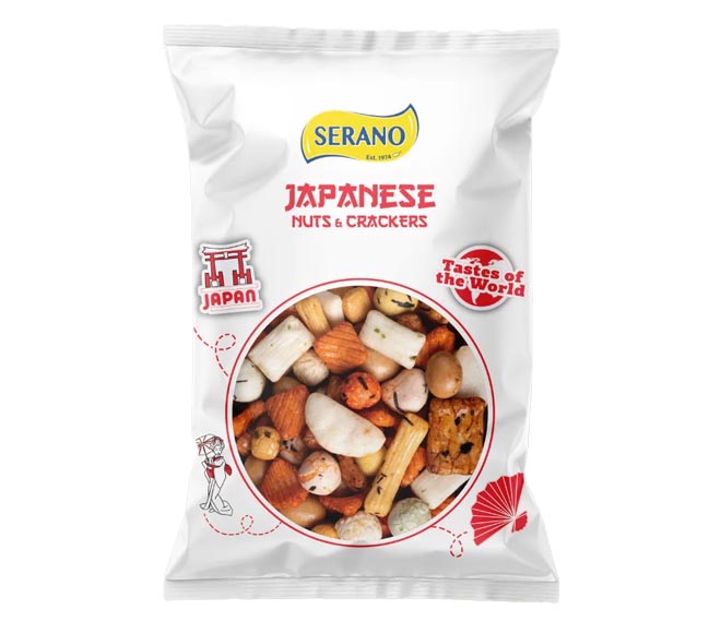 SERANO Japanese Nuts & Crackers 175g