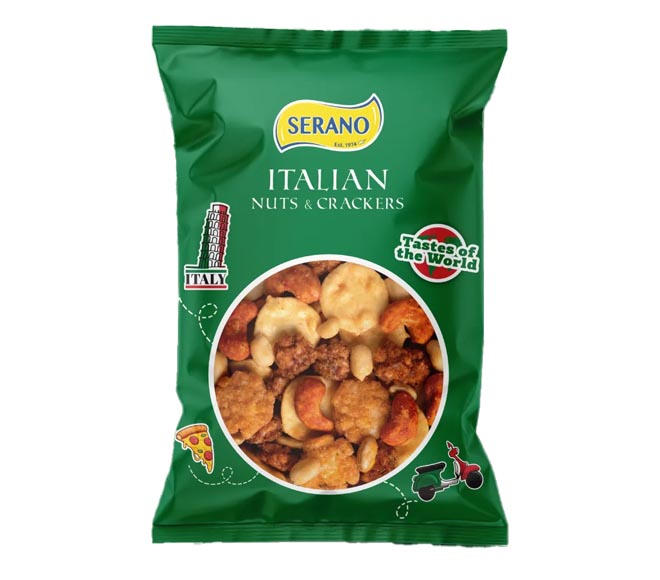 SERANO Italian Nuts & Crackers 175g