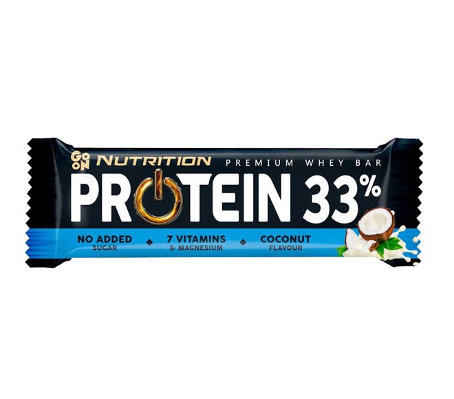 GO ON bar Protein 7 Vitamins 50g – Coconut