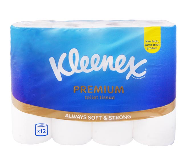 KLEENEX Premium toilet tissue white 12pcs x 243 sheets