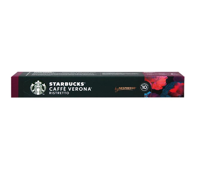 STARBUCKS caffe verona ristretto 55g (10 caps – intensity 10)