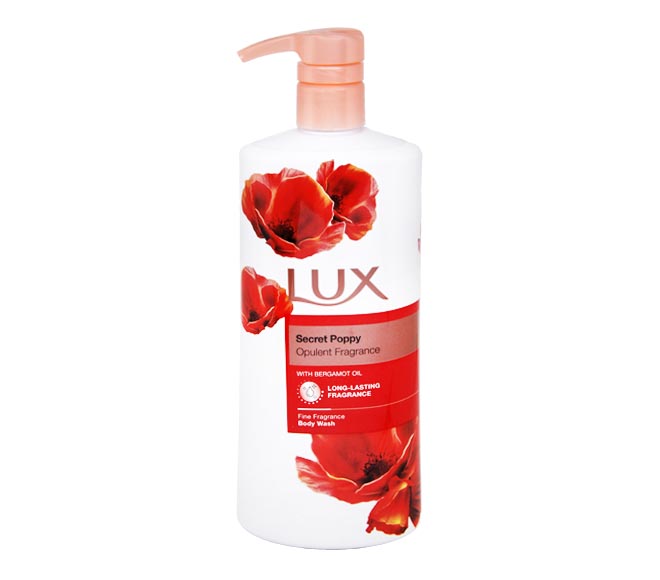 LUX fragranced body wash 600ml – Secret Poppy