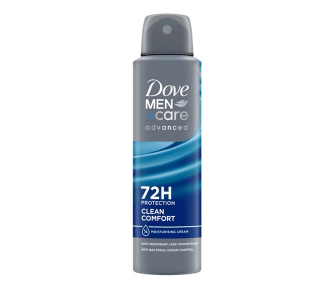 DOVE Men deodorant spray 150ml – Clean Comfort