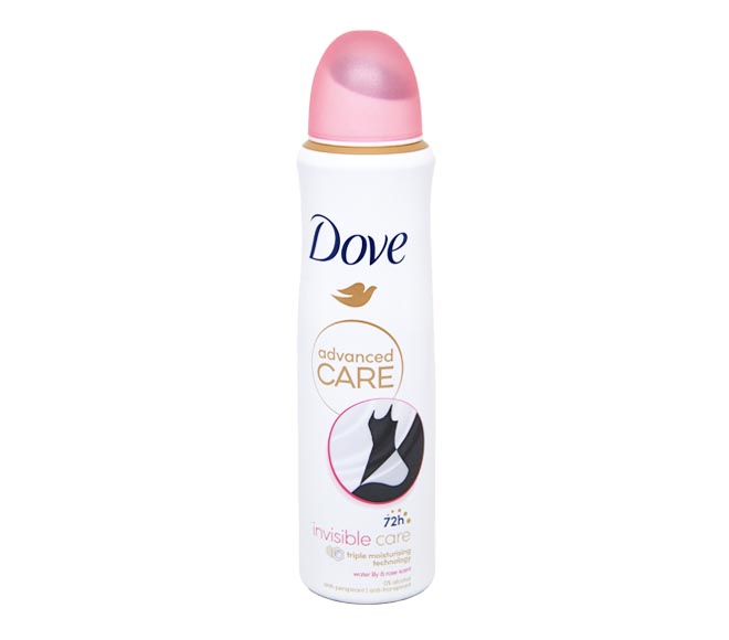 DOVE deodorant advanced care spray 150ml – Invisible Care