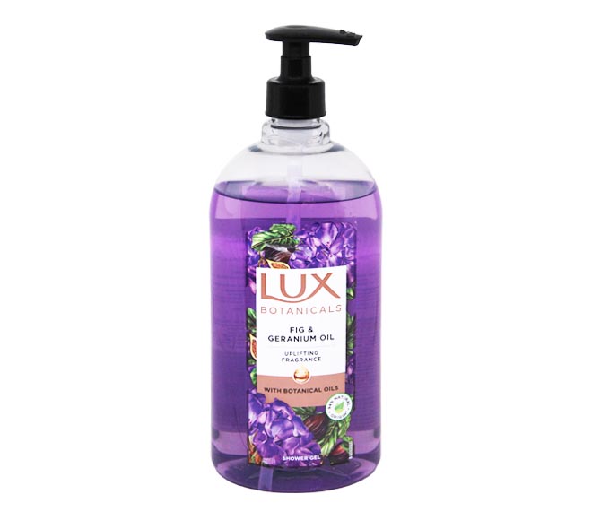 LUX Botanicals shower gel 720ml – Fig & Geranioum Oil