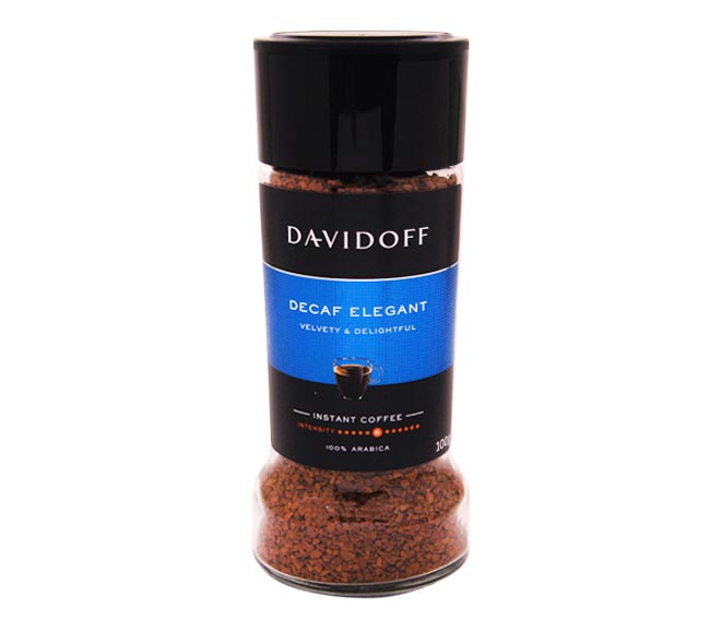 DAVIDOFF Decaf Elegant instant coffee (intensity 6) 100g