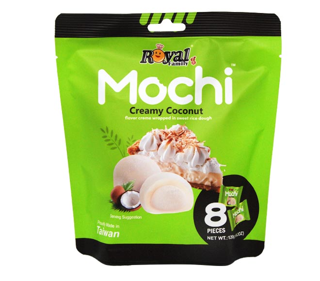 MOCHI flavor creme wrapped in sweet rice dough 120g – Creamy Coconut