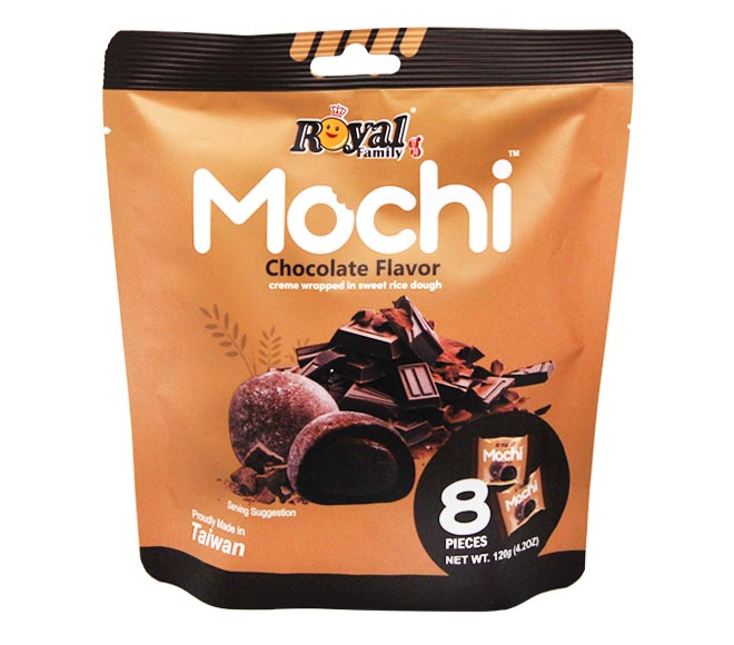 MOCHI flavor creme wrapped in sweet rice dough 120g – Chocolate