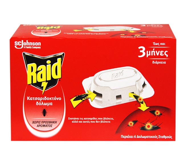 traps RAID for roaches 6pcs