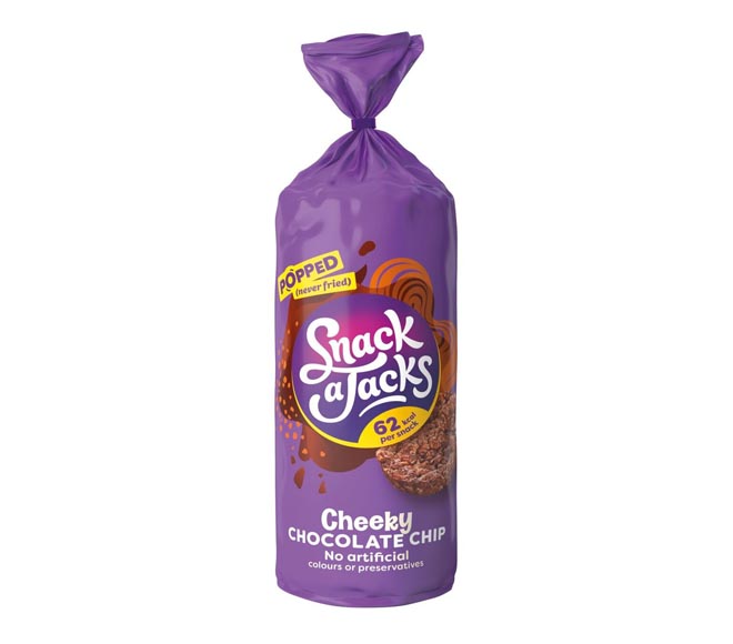 SNACK a JACKS 180g – cheeky chocolate chip