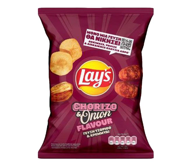 LAYS chorizo & onion flavour 95g