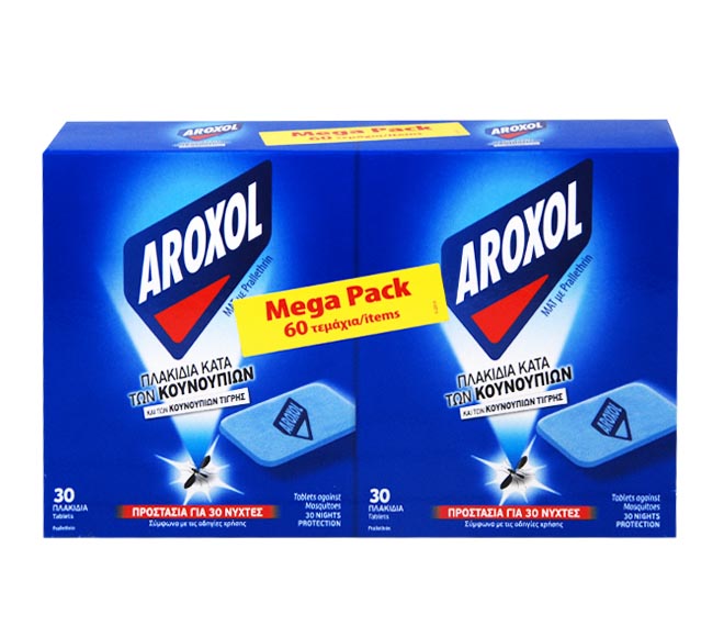 diffuser AROXOL Mat 30+30 Tablets