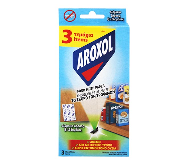 moth AROXOL food paper 3pcs