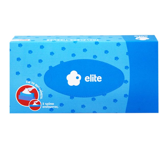 ELITE soft facial tissues white 80 sheets x 2ply