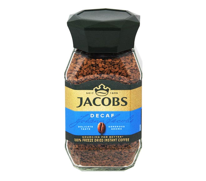 JACOBS instant coffee decaf 100g