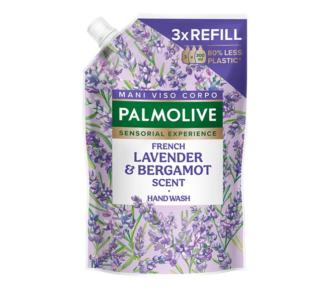 PALMOLIVE liquid hand wash refill 900ml – French Lavender & Bergamot