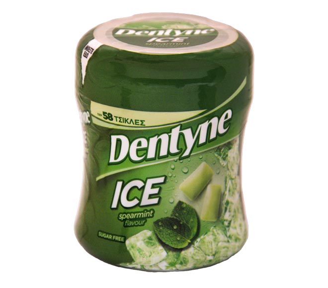 gum DENTYNE ICE spearmint flavour sugar free 81.2g