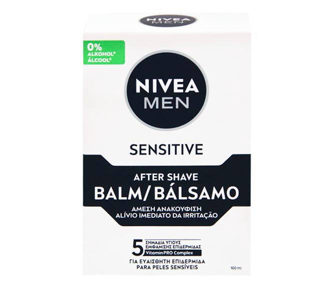NIVEA Men after shave balm 100ml – sensitive