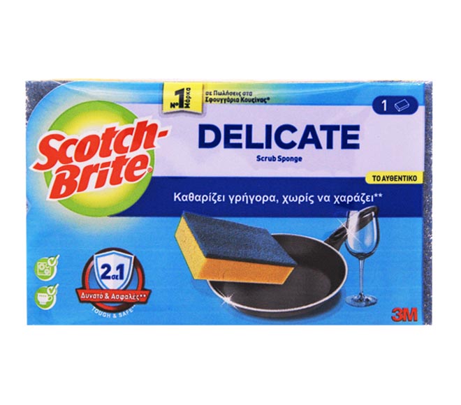 sponges scourer SCOTCH-BRITE Delicate