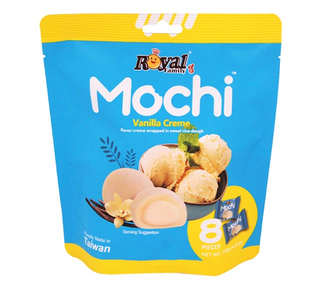 MOCHI flavor creme wrapped in sweet rice dough 120g – Vanilla Cream