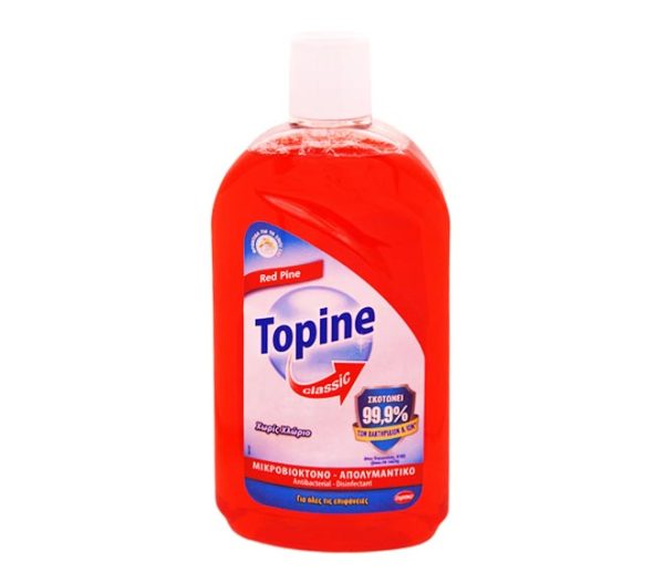 TOPINE Plus antibacterial - disinfectant red 1L - Classic