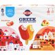 Frozen Yogurt KRI KRI 4x70g pieces (4x35g Strawberry Coating, 3x35g Peach Coating)