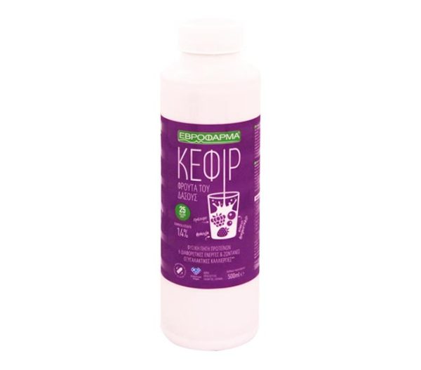 EVROFARMA Kefir 1.4% fat 500ml - Forest Fruits