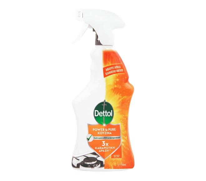 DETTOL Power & Pure kitchen spray 750ml